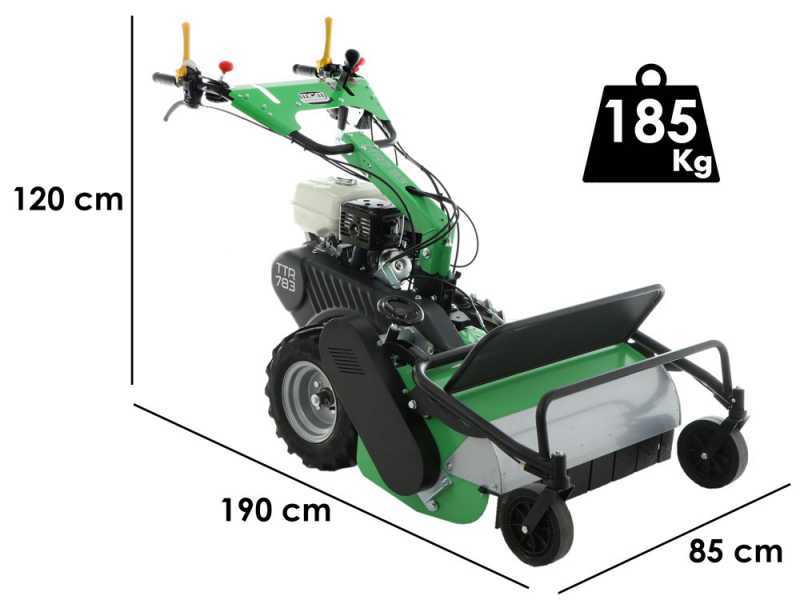 Lampacrescia MGM TTR783 - Trinciaerba a martelli - Honda GX270