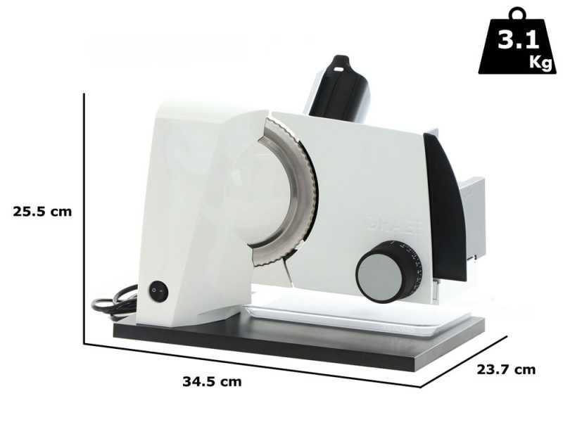 Graef SKS 110 Bianca - Affettatrice con lama da 170 mm