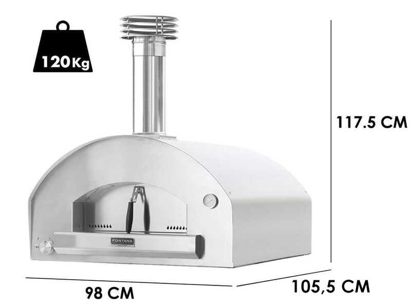 Fontana Marinara INOX - Forno a gas