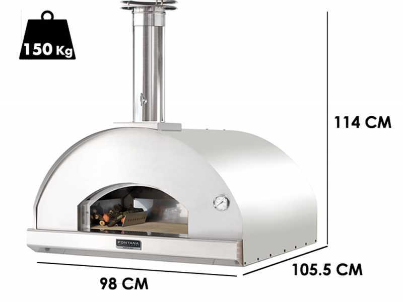 Fontana Marinara INOX - Forno a legna