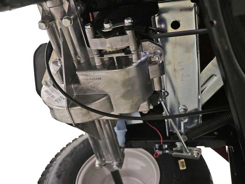 Troy Bilt Horse 107T-S - Trattorino rasaerba - trasmissione continua CVT - scarico laterale