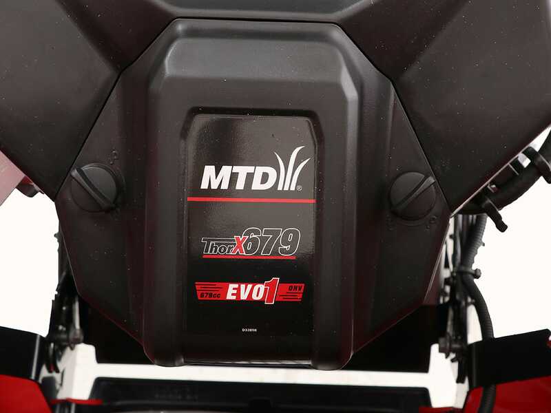 Troy Bilt Horse 107T-S - Trattorino rasaerba - trasmissione continua CVT - scarico laterale