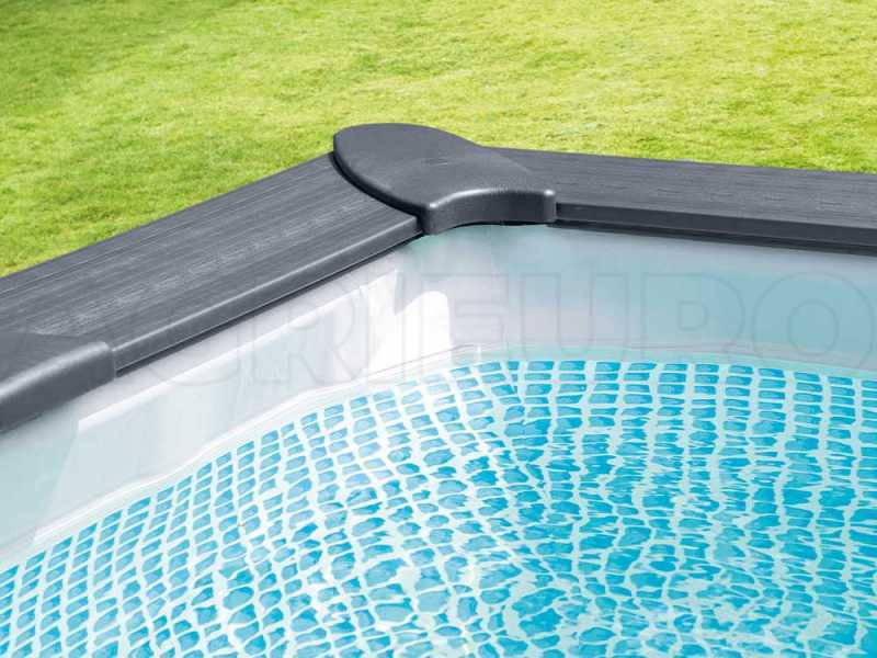 Intex Graphite Grey Panel 26396NP - Piscina fuori terra