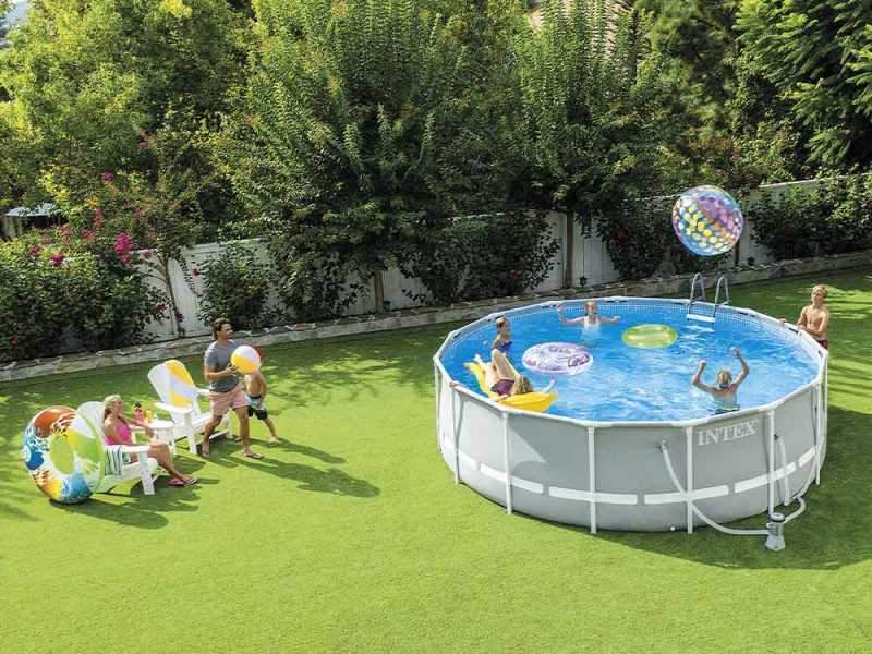 Intex Prisma Frame 26724NP - &Oslash;457x107 cm - Piscina Rotonda
