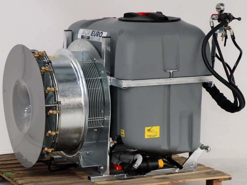 Atomizzatore portato Gray Reverse 400/70 con attacco a trattore per irrorazione - Capacit&agrave; 400 L - Pompa AR713