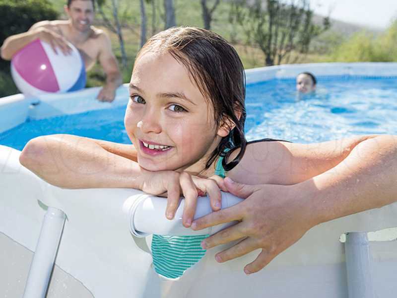 Intex Prisma Frame 26798NP - 610x305x122 cm - Piscina Ovale