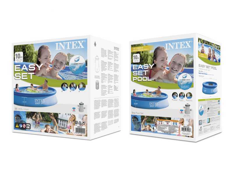 Intex Easy Set 28108NP - Piscina gonfiabile + Pompa filtro 30 W