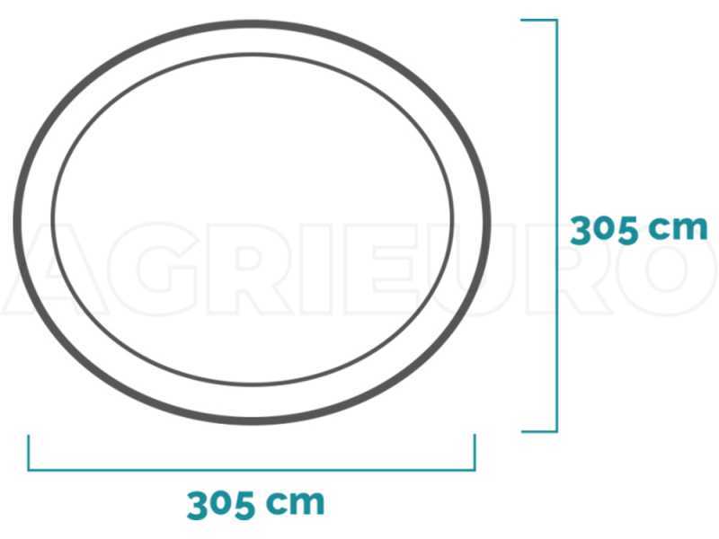 Intex Easy Set 28122NP - &Oslash;305x76 cm - Piscina gonfiabile + Pompa filtro 30 W