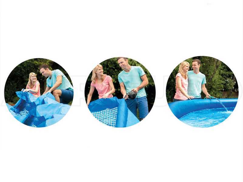 Intex Easy Set 28122NP - Piscina gonfiabile + Pompa filtro 30 W