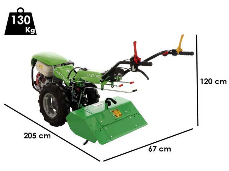 Lampacrescia MGM Castoro DF - Motocoltivatore benzina - Honda GX270 - 9HP