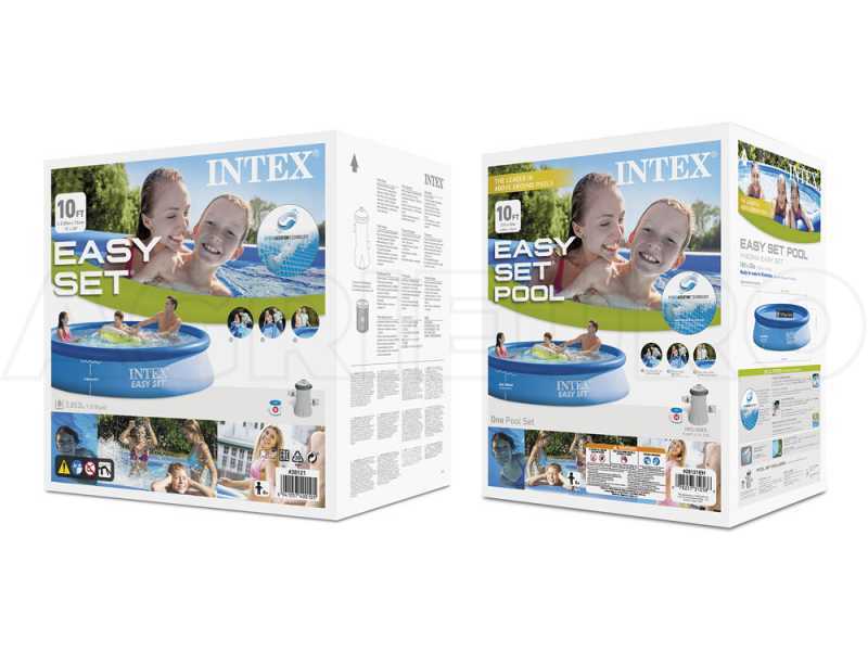 Intex Easy Set 28142NP - &Oslash;396x84 cm - Piscina gonfiabile + Pompa filtro 45 W