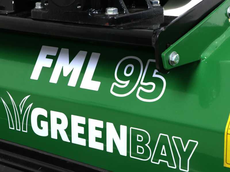 Greenbay FML 95 - Trinciaerba per trattore - Serie leggera