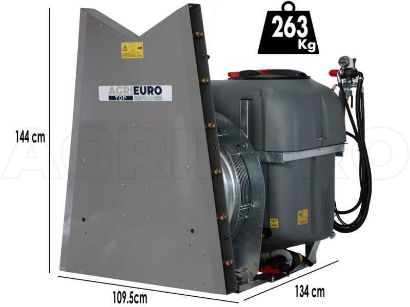 Atomizzatore portato Gray Tower Reverse 400/70 con attacco a trattore per irrorazione - Capacit&agrave; 400 L - Pompa AR7133