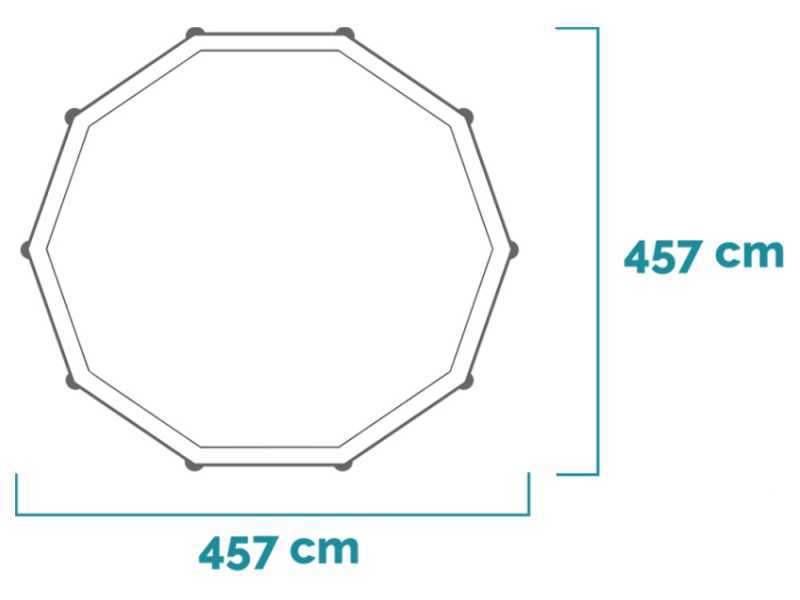 Intex Metal Frame 28242NP - Piscina Rotonda