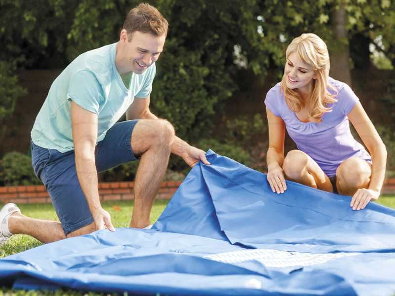 Intex Rectangular Frame 28274NP - 450x220x84 cm - Piscina + Pompa filtro