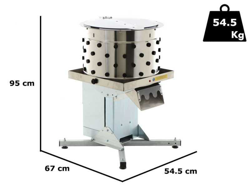 Dominion DIT 55 - Spiumatrice a cestello