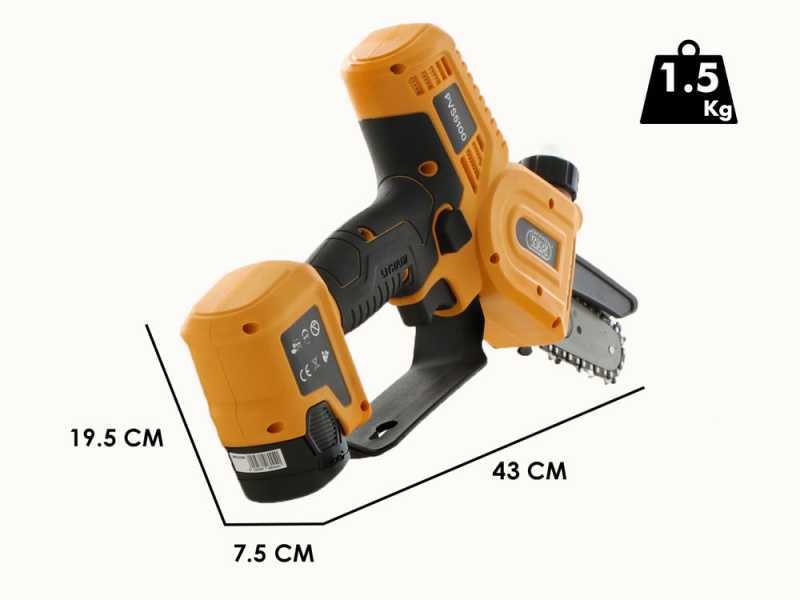 Cover Batteria Per Motosega VOLPI KVS/PVS 5000-5500 - Ricambio Originale - Foto 6