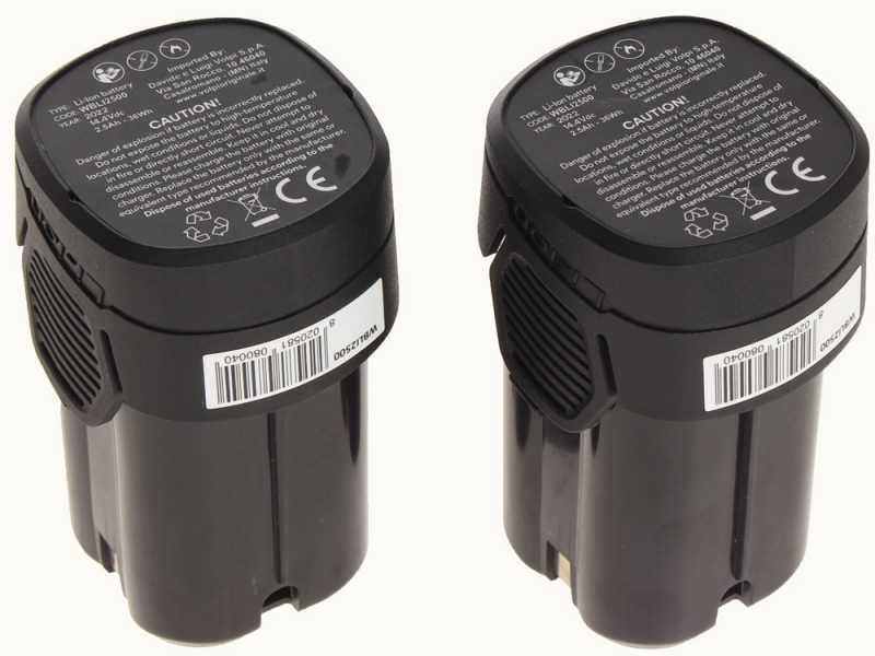 Potatore a batteria manuale Volpi Predator PVS5100 - 2x 14.4V 2.5Ah