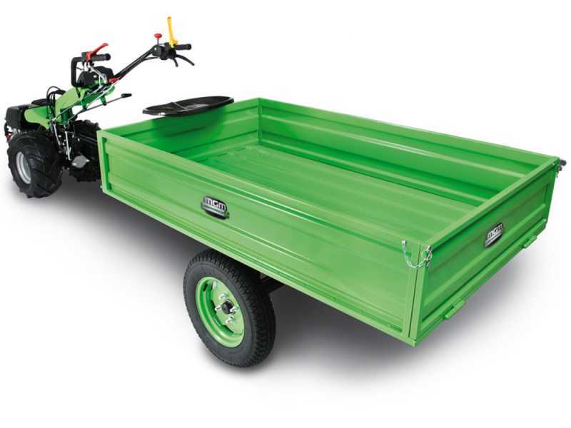 Lampacrescia MGM Castoro Super - Motocoltivatore diesel - Loncin D440F - 11HP - Avviamento elettrico