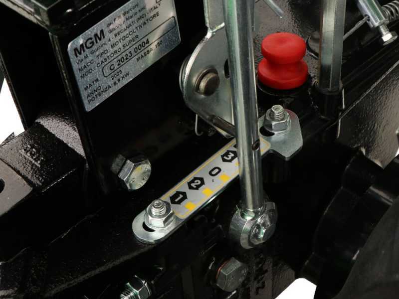 Lampacrescia MGM Castoro Super - Motocoltivatore diesel - Loncin D440F - 11HP - Avviamento elettrico