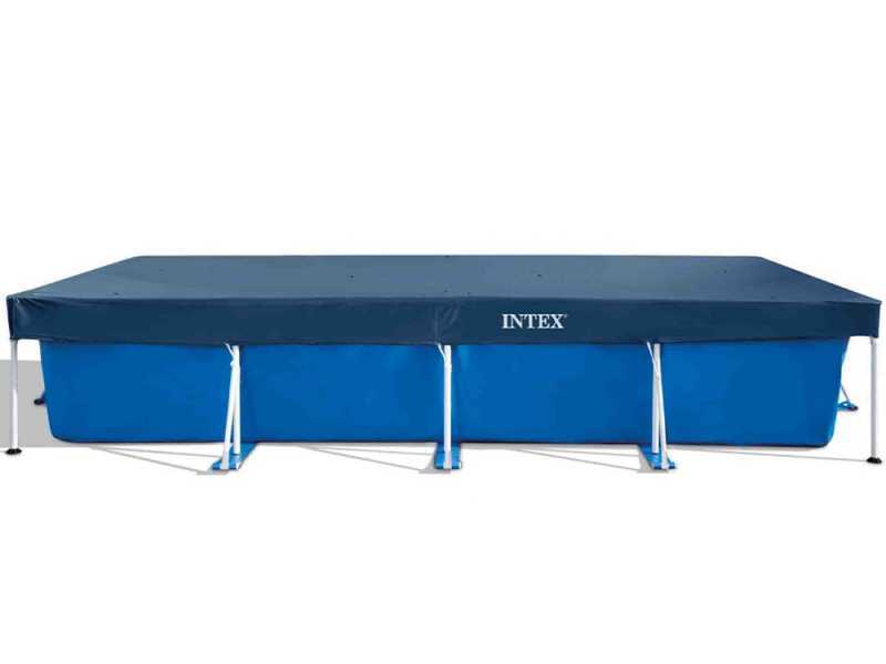 Telo copripiscina frame rettangolare Intex 28039