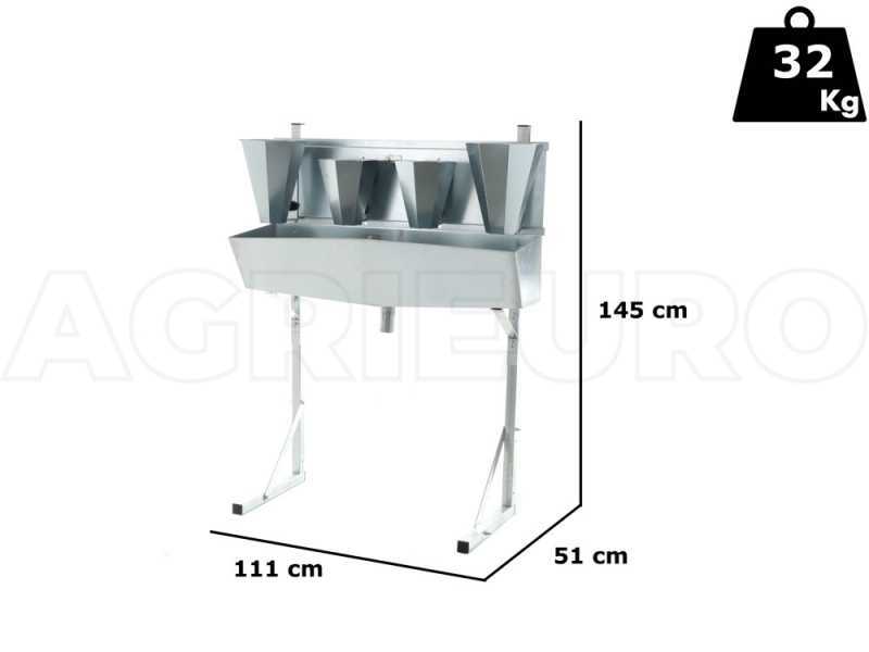 Dominion DIT DICO - Sistema di dissanguamento - 4 coni (M+L)