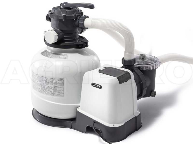 Pompa filtro a sabbia Intex 26648 - Portata d'acqua 10.500 l/h - 450 W
