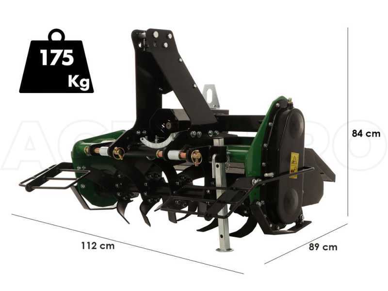 GreenBay TL 95 - Zappatrice per trattore serie leggera - Attacco fisso