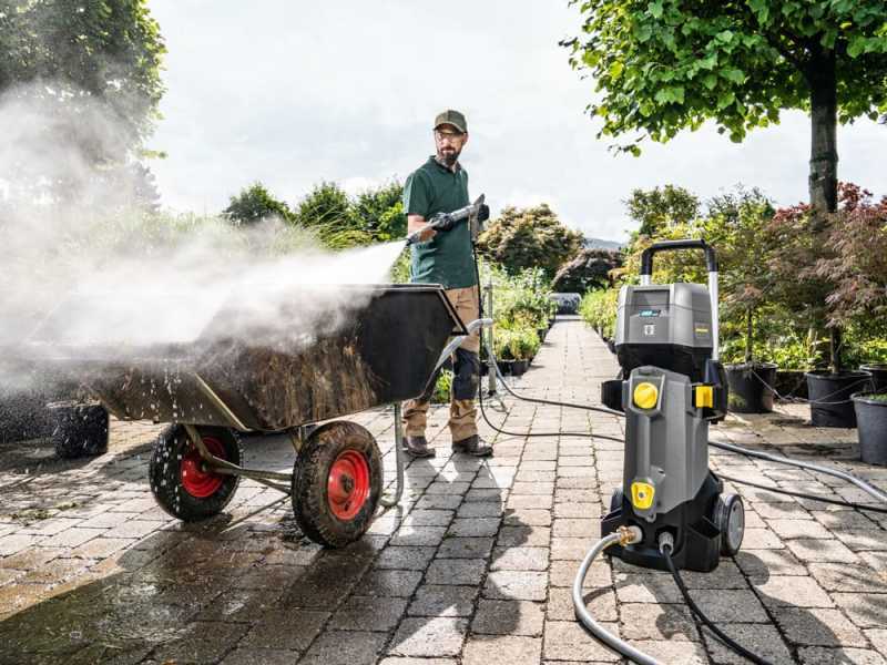 Karcher Pro HD 4/11 C Bp - Idropulitrice professionale a batteria - 36V - 12 Ah
