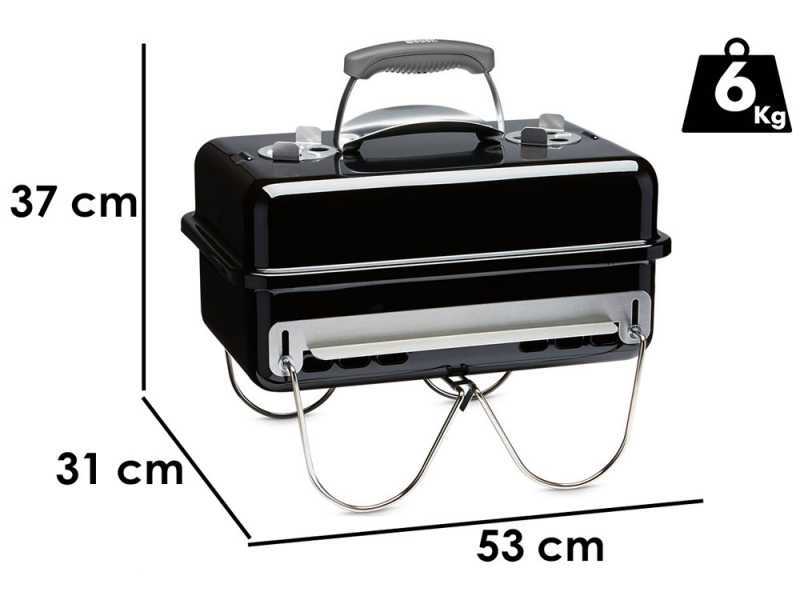 Weber Go-Anywhere - Barbecue a carbone portatile