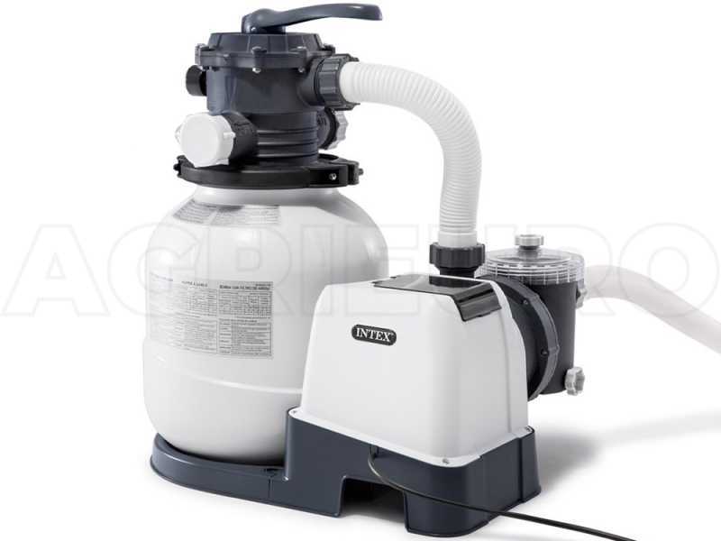 Pompa filtro a sabbia Intex 26646 - Portata d'acqua 7.900 l/h - 250 W
