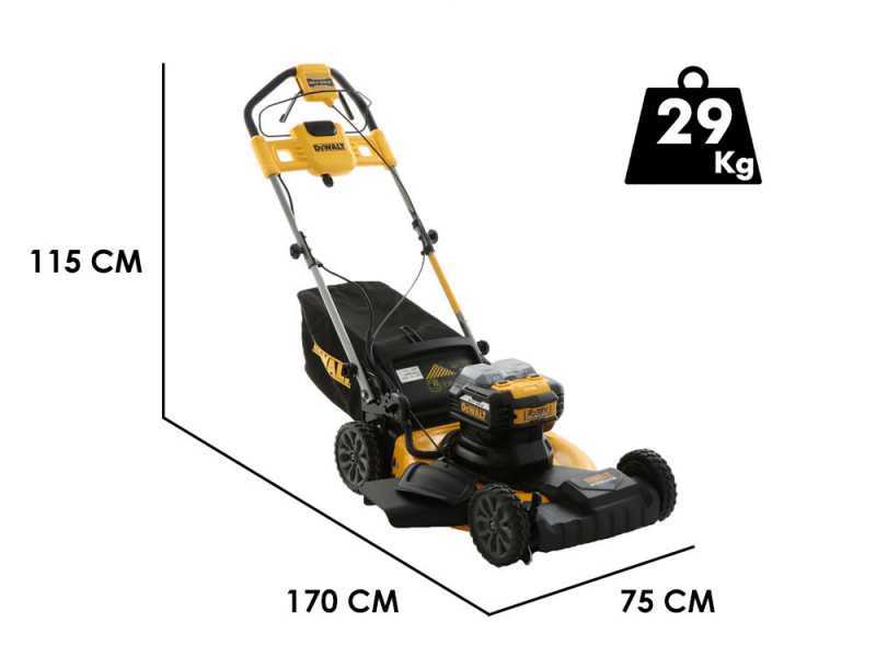 DeWalt DCMWSP564N-XJ - Tagliaerba a batteria 18V - SENZA BATTERIA E CARICABATTERIA