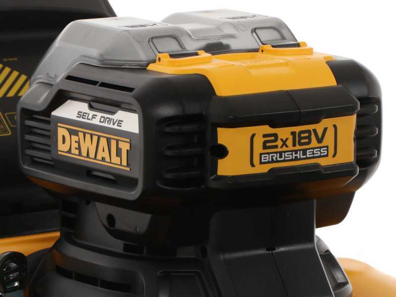 Rasaerba a batteria DeWalt DCMWSP564N-XJ - 2 BATTERIE DA 18V 5AH