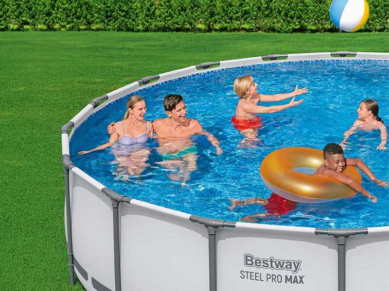 Bestway Steel Pro Max 56406 - &Oslash;305x76 cm - Piscina Rotonda
