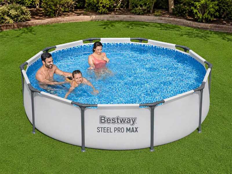Bestway Steel Pro Max 56406 - &Oslash;305x76 cm - Piscina Rotonda
