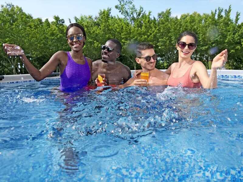 Bestway Steel Pro Max 56408 - &Oslash;305x76 cm - Piscina Rotonda + Pompa filtro 16 W