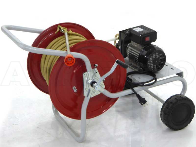 Motopompa irrorazione elettrica carrellata - Dal Degan DL218 - 20 bar max - 18L/min