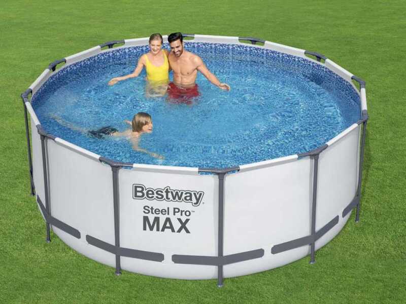 Bestway Steel Pro Max 56420 - &Oslash;366x122 cm - Piscina Rotonda