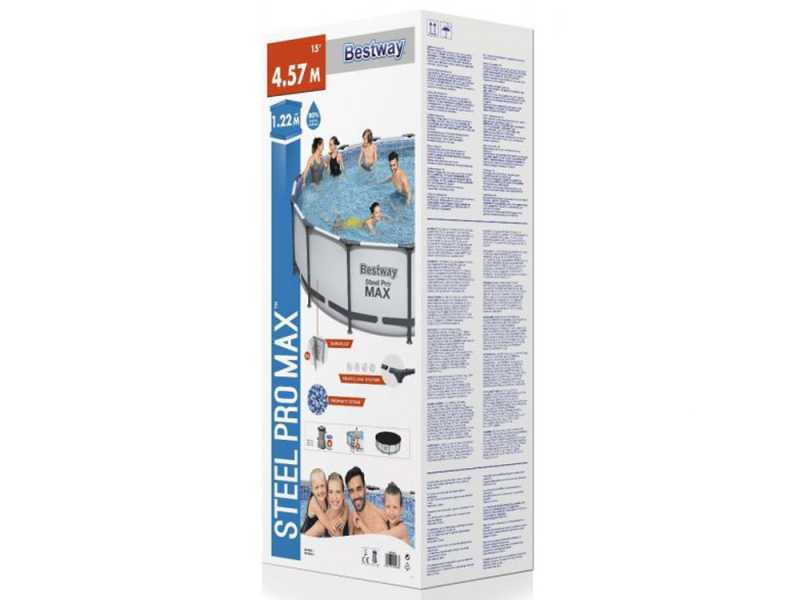 Bestway Steel Pro Max 56438 - Piscina Rotonda