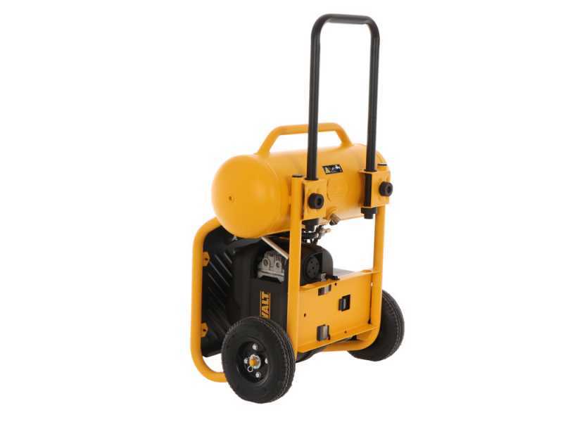 DeWalt DPC17PS-QS - Compressore aria elettrico portatile monofase, oil-less - Motore 2.5 HP - 17 lt