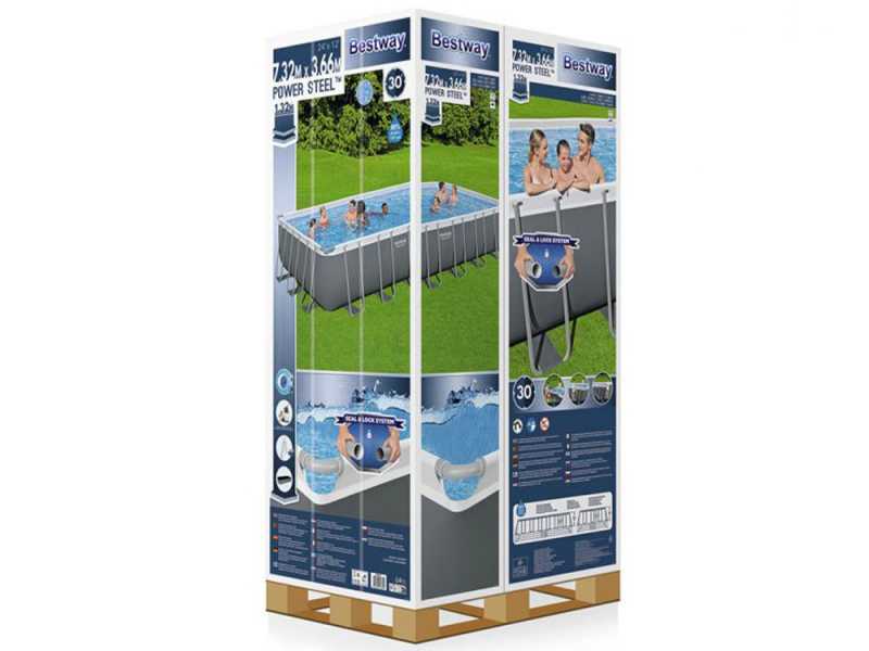 Bestway Power Steel 56475 - Piscina fuori terra