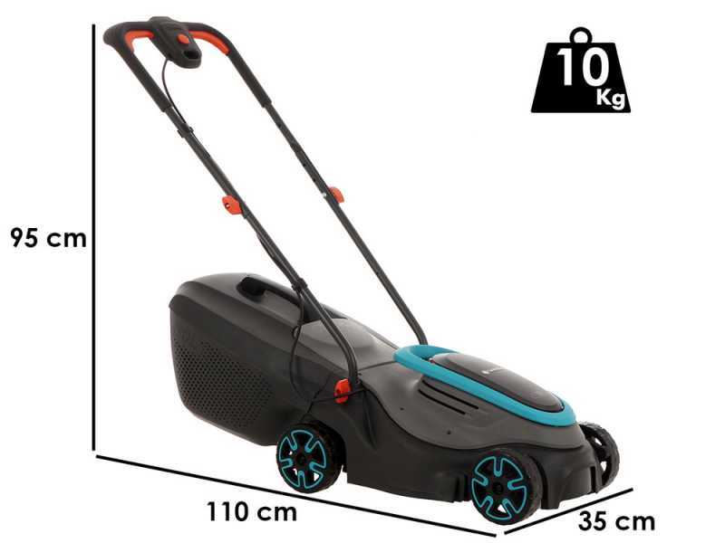 Gardena PowerMax 32/18V P4A solo - Tagliaerba a batteria - SENZA BATTERIA E CARICABATTERIA