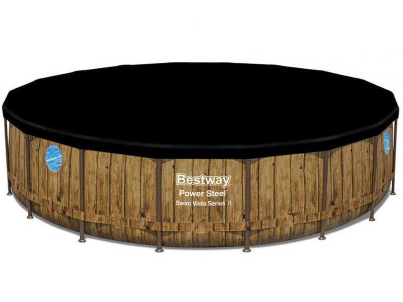Bestway Power Steel Swim Vista 56977 - &Oslash;549x122 cm - Piscina Rotonda
