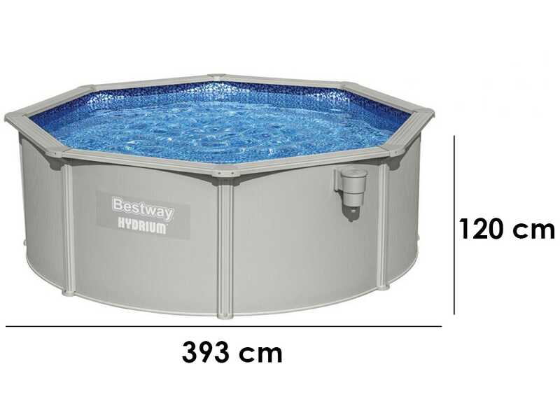Bestway Hydrium 56574 - &Oslash;360x120 cm - Piscina Rotonda