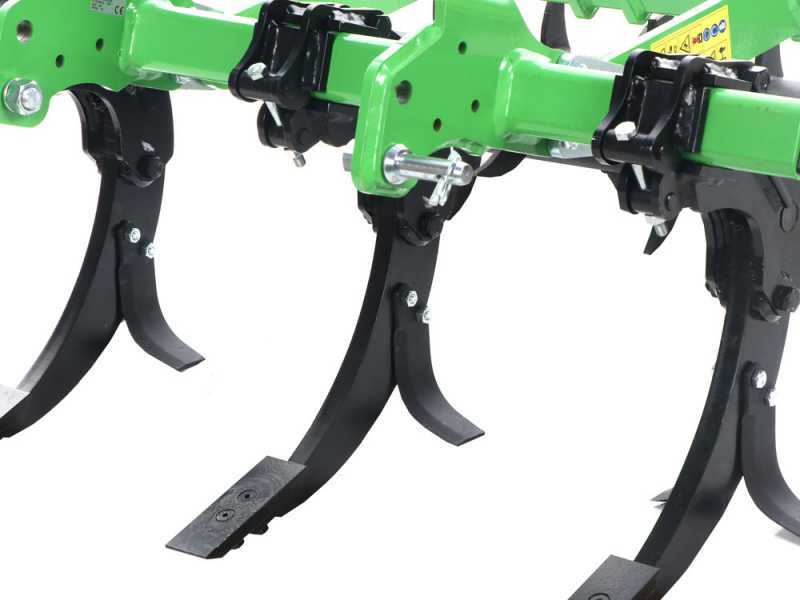 Seven Italy Simply - Ripuntatore a 3 elementi 120 cm rullo meccanico