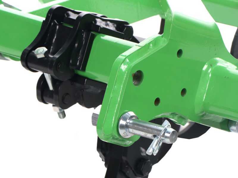 Seven Italy Simply - Ripuntatore a 3 elementi 120 cm rullo meccanico