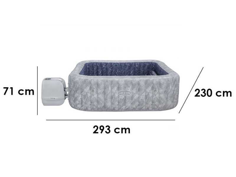 Bestway Lay-Z-Spa San Francisco HydroJet Pro 60161 - 230x230x71 cm - Piscina idromassaggio spa