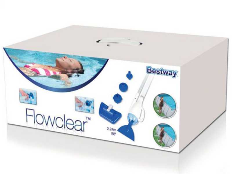 Aspiratore per piscina Bestway AquaCrawl 58212 - Portata acqua min. 2.006 l/h