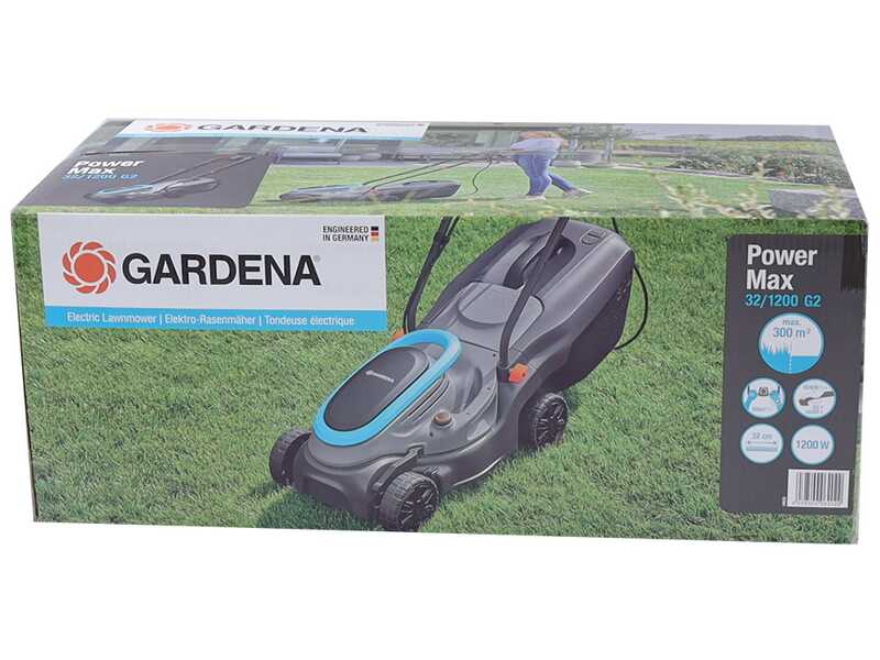 Gardena PowerMax 32/1200 - Tagliaerba elettrico - 1200 W - Taglio 32 cm