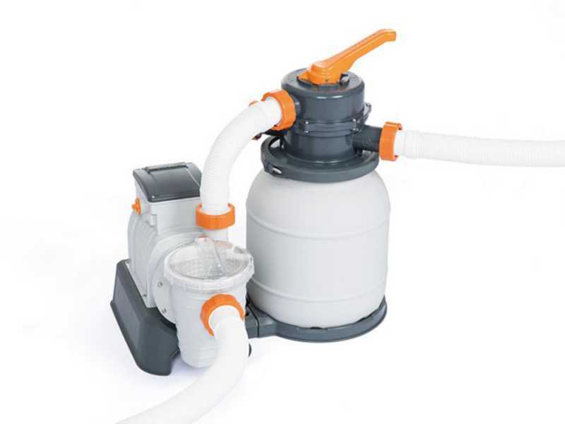 Pompa filtro a sabbia Bestway 58497 - Portata d'acqua 5.678 l/h - 230 W